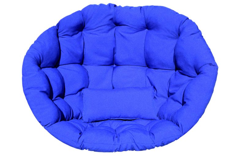 Poduszka na fotel wiszący niebieska