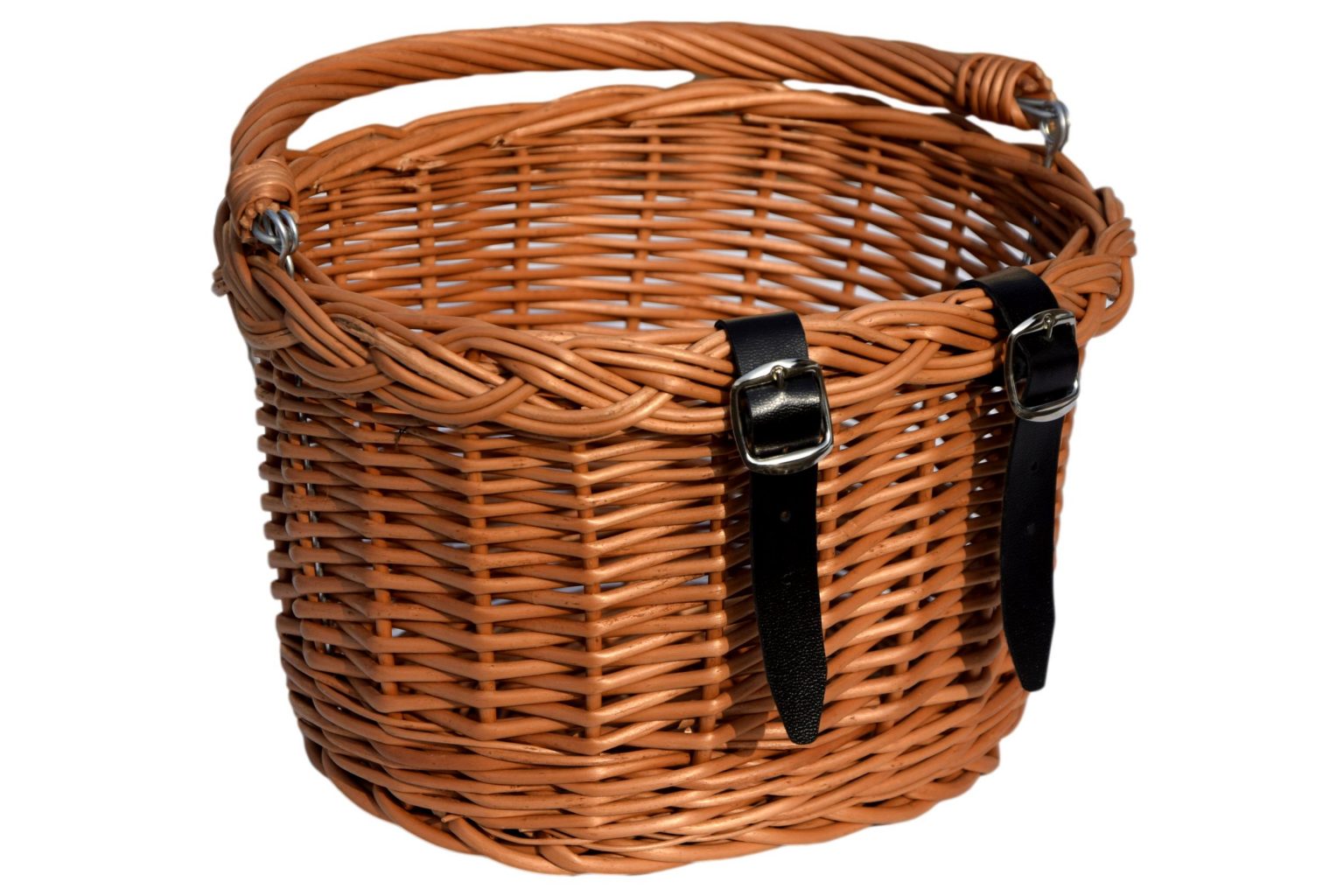 KOSZYK wiklinowy na ROWER/HULAJNOGĘ kosz DLA DZIECKA - Wiklinowe Cuda